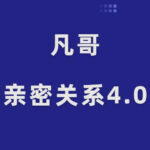 凡哥《亲密关系4.0》