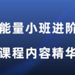 方老师《能量小班进阶课程》