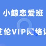 小鲸恋爱班《艾伦VIP网络课》