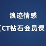 浪迹情感《CT导师钻石会员课》