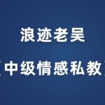 浪迹教育老吴《中级情感私教》