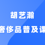 胡艺瀚《奢侈品普及课》