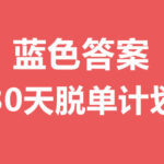 蓝色答案《30天脱单计划》视频课程
