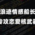 浪迹情感船长《专攻恋爱核武器》
