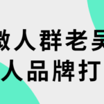 浪迹情感老吴《个人品牌打造2.0》
